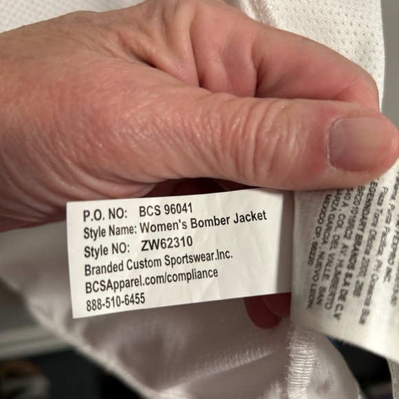 NIKE Sideline/Fanwear Women’s bomber jacket size Medium - Picture 4 of 4